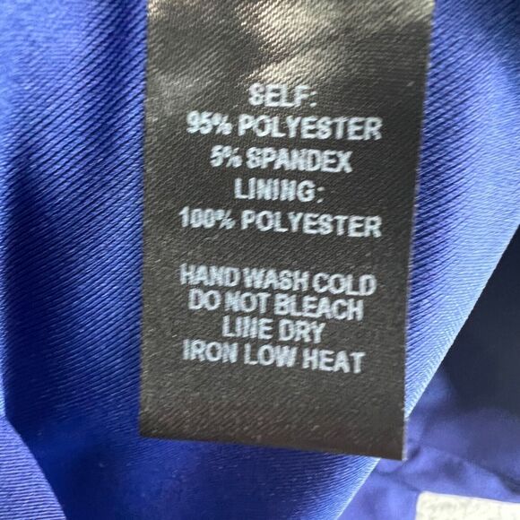 Lulus Play On Curves Dress Women S Blue Backless Fit Flare Skater Feminine Party - Picture 12 of 14